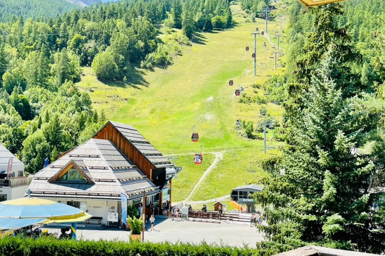 Serre-Chevalierstudio Terrace Next To Ski Slopes แซ็งต์-ชาเฟรย์ ภายนอก รูปภาพ