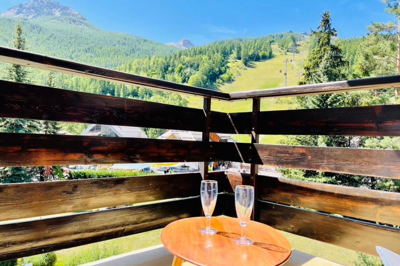 Serre-Chevalierstudio Terrace Next To Ski Slopes แซ็งต์-ชาเฟรย์ ภายนอก รูปภาพ