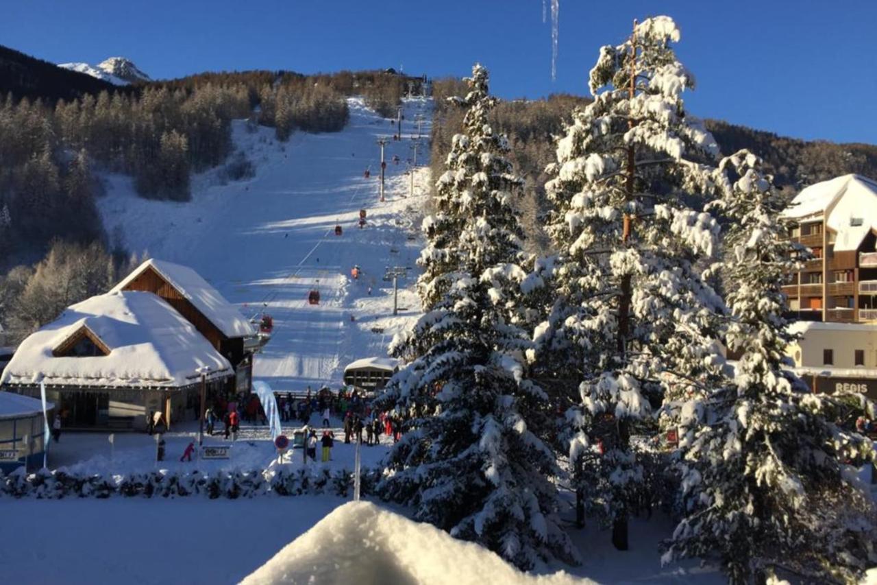Serre-Chevalierstudio Terrace Next To Ski Slopes แซ็งต์-ชาเฟรย์ ภายนอก รูปภาพ
